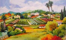 Zina Roitman- Serigrafia Original "Provence" comprar usado  Enviando para Brazil