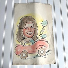 Vintage original caricature for sale  Virginia Beach