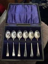 Silver plated teaspoons for sale  PRESTON