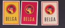3  Ancienne  étiquette   Allumettes Belgique BN180216 Femme Belga Cigarette comprar usado  Enviando para Brazil