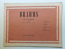 Brahms valzer op. usato  Treviso