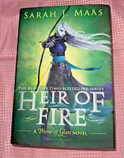 Throne of Glass "Heir of Fire" HARDCOVER Sarah J. Maas 1st Edition NR, usado comprar usado  Enviando para Brazil