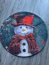 Christmas snowman circular for sale  DEWSBURY