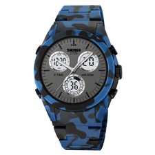 Relógios de pulso masculinos SKMEI moda digital LED cronômetro silicone negócios quartzo comprar usado  Enviando para Brazil