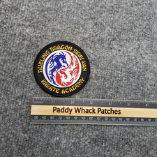 Usado, Patch de artes marciais Dueling Dragons Seiei Kan academia de karatê comprar usado  Enviando para Brazil