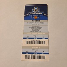 Ticket stub ncaa for sale  Cedar Falls
