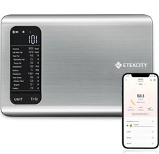 Balança de cozinha inteligente Etekcity com aplicativo, calculadora nutricional, 11 lb aço inoxidável St comprar usado  Enviando para Brazil
