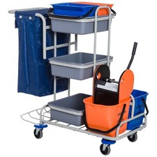 Homcom carrello lavapavimenti usato  Italia