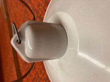 Emaille lampenschirm weiß gebraucht kaufen  Tittling