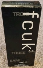Fcuk aftershave bottle for sale  WINSFORD