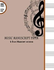 Music manuscript paper for sale  Mishawaka