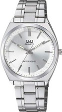 [Citizen Q&Q] Relógio Analógico Impermeável Pulseira de Metal QB78-201 Masculino Prata comprar usado  Enviando para Brazil