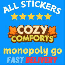 Adesivos Monopoly Go! TODOS 1⭐- 6⭐ (TODOS os adesivos disponíveis) MAIS BARATOS🔥SUPER RÁPIDO comprar usado  Enviando para Brazil