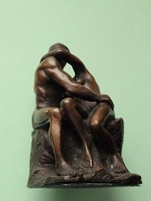 Statuette bronze baiser d'occasion  Montpellier-