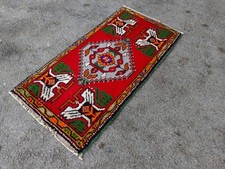 Tapete Oushak Runner Vintage Turco Kilim Decorativo Feito à Mão Tapete de Lã Oriental, usado comprar usado  Enviando para Brazil