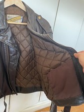 Schott perfecto brun d'occasion  Chatou