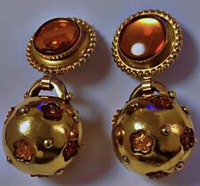 Boucles oreilles vintage d'occasion  France