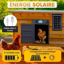 Porte automatique poulailler d'occasion  Albens