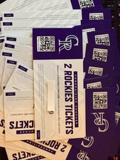 Tickets 2025 colorado d'occasion  Expédié en Belgium