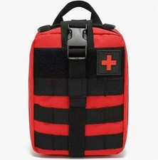Kit táctico de primeros auxilios supervivencia de emergencia Molle bolsa bolsa médica / completo segunda mano  Embacar hacia Mexico