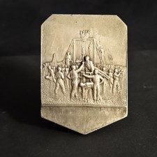 Medaille gymnastique bronze d'occasion  Reims