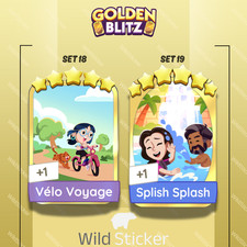 Monopoly - złoty błysk! VELO VOYAGE lub SPLISH SPLASH⚡ (SZYBKA DOSTAWA)⚡ na sprzedaż  Wysyłka do Poland
