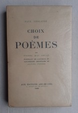Paul verlaine choix d'occasion  Lasalle