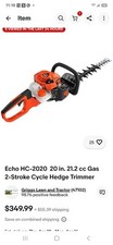 Echo 2020 21.2 for sale  Calexico