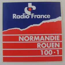 Autocollant ancien radio d'occasion  France