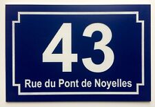 Plaque pvc numero d'occasion  Rougemont