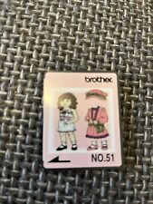 Brother stickkarte maschinenst gebraucht kaufen  Wolfsburg