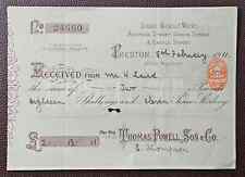 1911 thomas powell for sale  HASTINGS