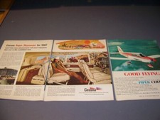 1967 CESSNA SKYMASTER & PIPER CHEROKEE SERIES..2-PAGE COLOR SALES AD (448U) comprar usado  Enviando para Brazil