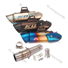 Tubo de escape para Honda NC700 NC750X conexão média tubo deslizante 51mm ponta do silenciador comprar usado  Enviando para Brazil