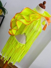 Turnierkleid latein neongelb gebraucht kaufen  Kornwestheim