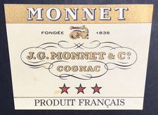 Vtg monnet cognac for sale  Costa Mesa
