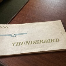 thunderbird manual for sale thunderbird manual for sale Lockport
