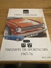 Triumph tr6 1967 for sale  THETFORD