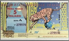 Lotteria nazionale 1994 usato  Vertova
