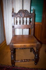 Sedia antica legno usato  Roma