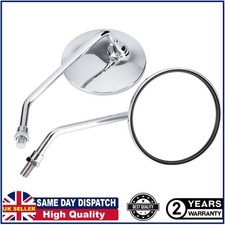 Motorcycle chrome round for sale  DUNSTABLE