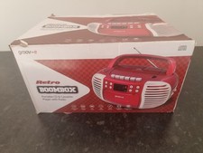 Groov retro boombox for sale  RAINHAM