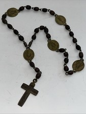 Antico rosario coroncina usato  Italia