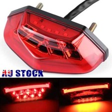 Luz de freio traseira de LED universal para motocicleta lâmpada de placa de matrícula traseira comprar usado  Enviando para Brazil