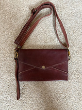 Usado, Bolsa tiracolo envelope Portland Leather Goods/marrom escuro comprar usado  Enviando para Brazil