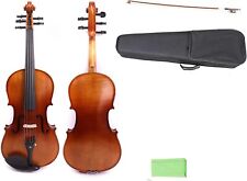 Viola portátil 16 polegadas tamanho completo 5 cordas bordo abeto madeira acessórios de ébano  comprar usado  Enviando para Brazil
