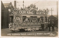 Postcard illuminated tram for sale  SUTTON COLDFIELD