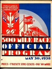 Indianapolis 500 program d'occasion  Expédié en Belgium