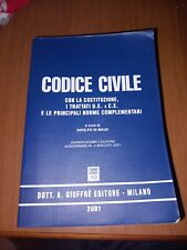 Codice civile 2001 usato  Milazzo
