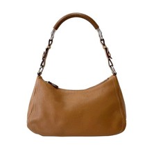 Bolsa de ombro PRADA de couro marrom hobo comprar usado  Enviando para Brazil